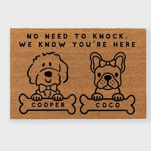 Custom Dog doormat, Custom Dog door mat, Dog Rug, Funny dog doormat, Custom Pet doormat, Cat Rug, Cat doormat, Custom Cat doormat,Funny pet image 1