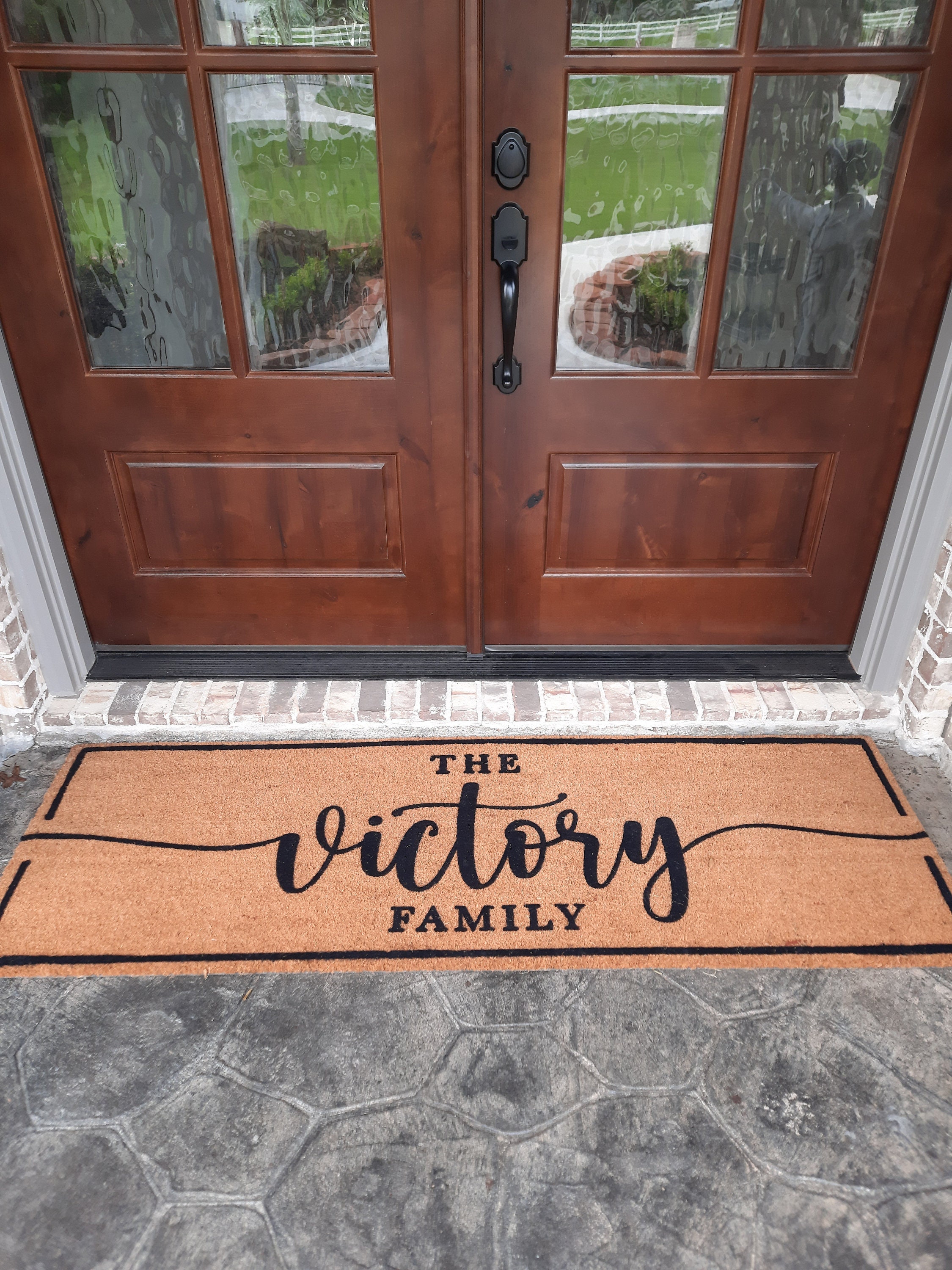 NINAMAR Blank Coir Door Mat - Plain Doormat for Custom, Personalized DIY  Craft Designs – 28 x 17 inch
