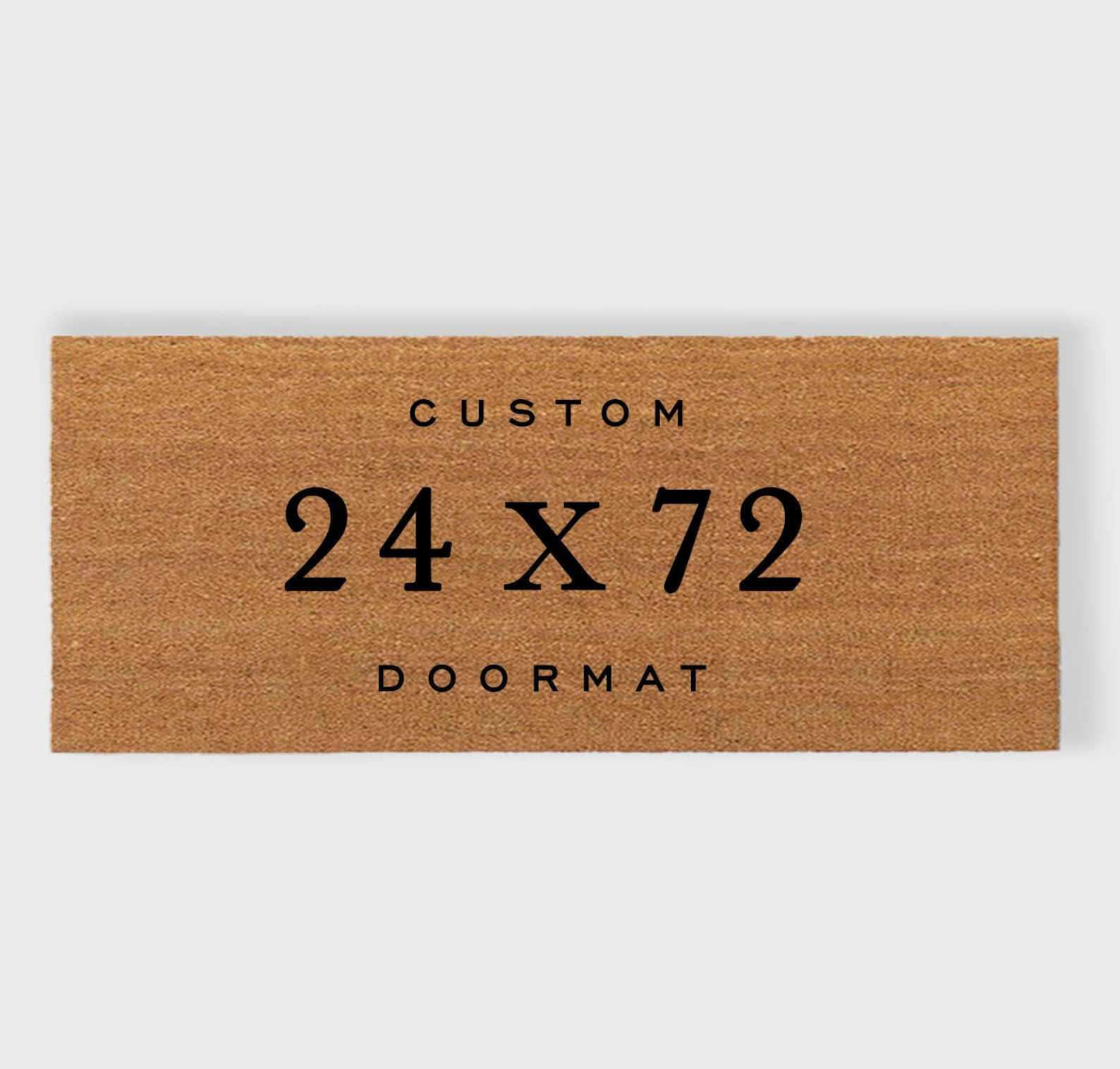 Custom 24 X 72 Inch Doormat Extra Large Doormatxlarge Etsy