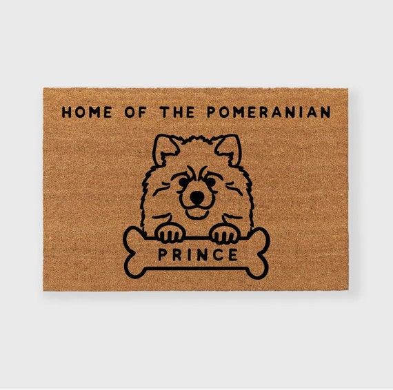 Pomeranian doormat outlet