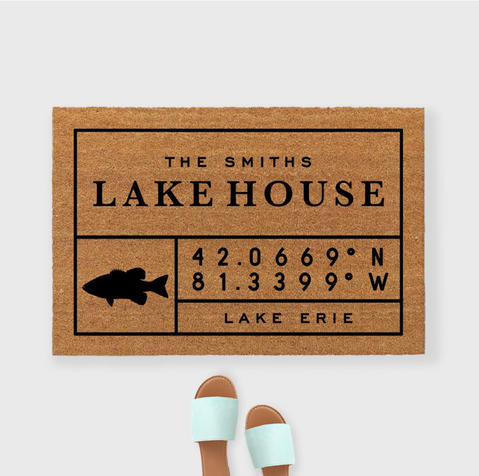 Lake House Doormat Lakehouse Doormat Lake Life Doormat Etsy