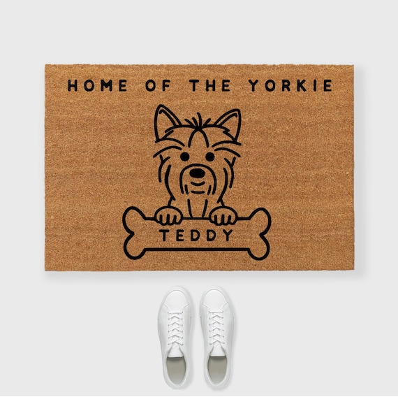 yorkie doormat