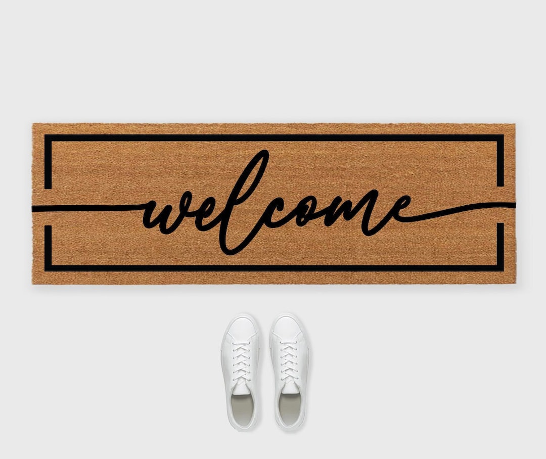 Script Doormat,large Doormat,3x5 Outdoor Mat