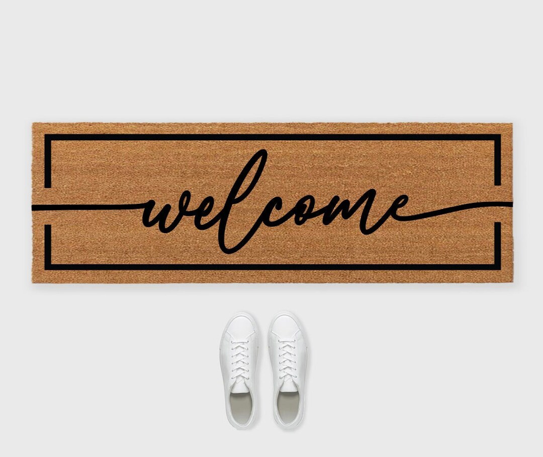 Script Doormat,large Doormat,3x5 Outdoor Mat