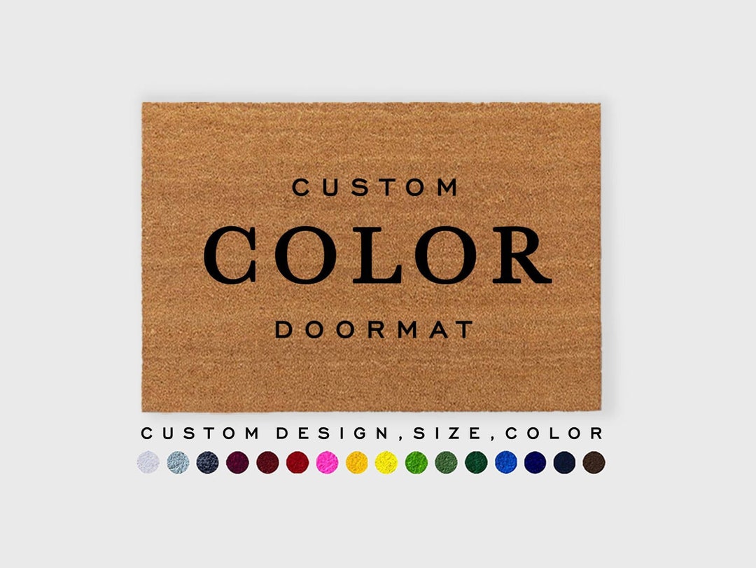 Custom Color Doormat,color Doormat,colorful Doormat,custom 24 X 72 Inch