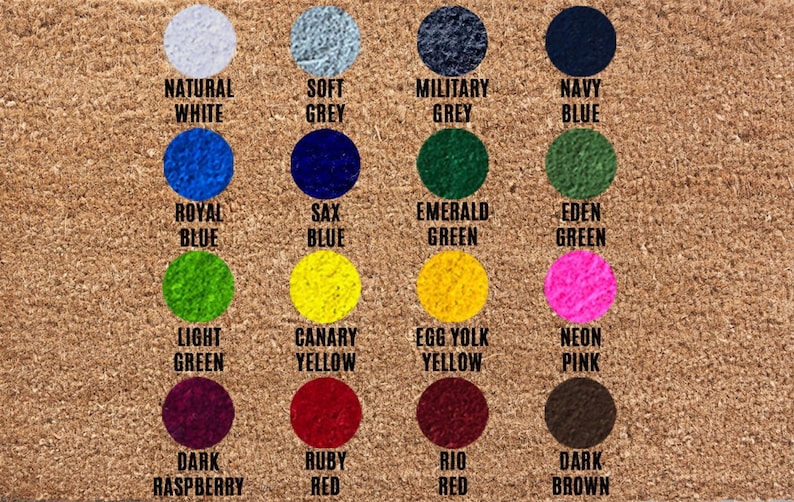 Custom 24 X 72 Inch Doormat Extra Large Doormatxlarge Etsy