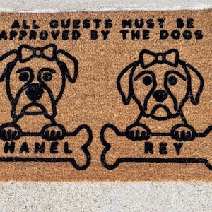 Custom Dog doormat, Custom Dog door mat, Dog Rug, Funny dog doormat, Custom Pet doormat, Cat Rug, Cat doormat, Custom Cat doormat,Funny pet image 10