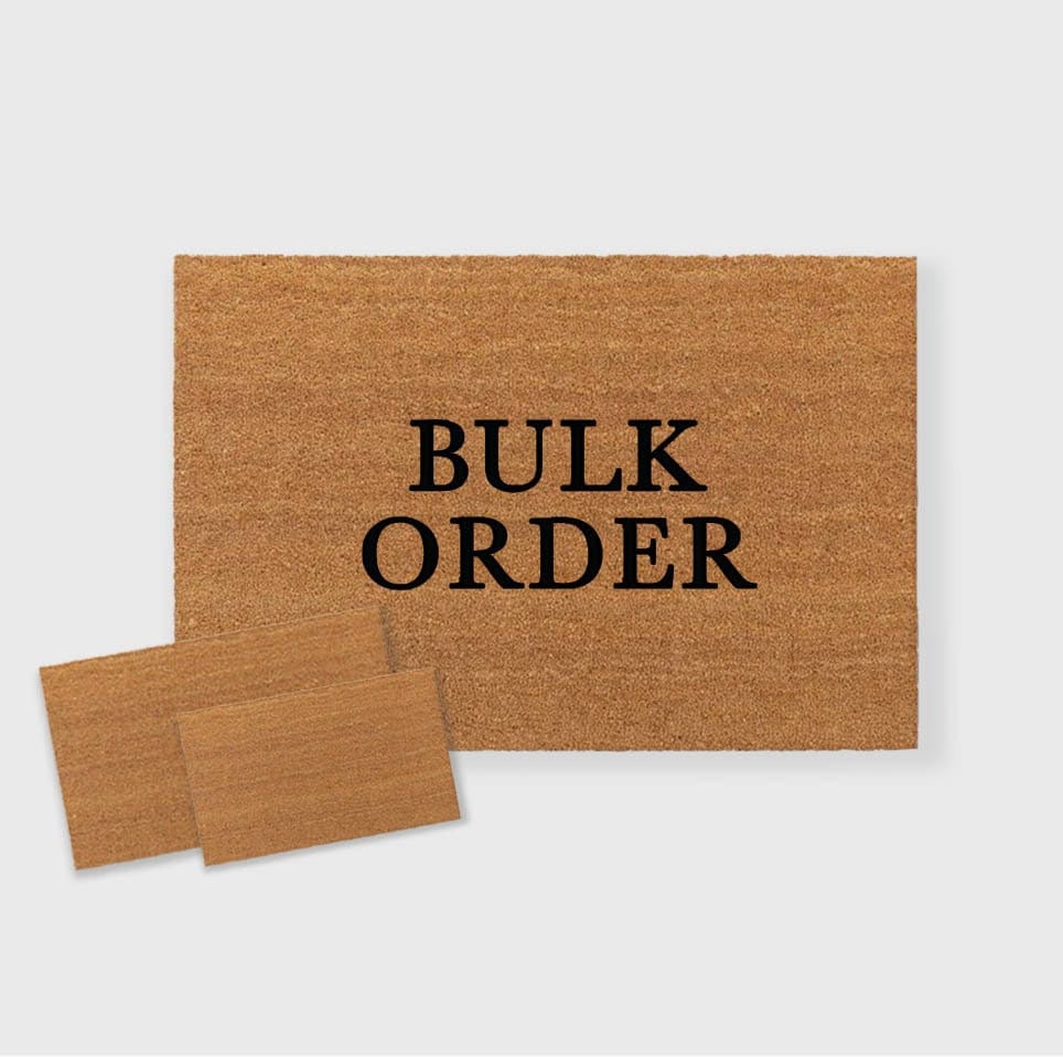 Bulk Coir Mats Bulk Coir Doormatsplain Coir Doormatblank Etsy