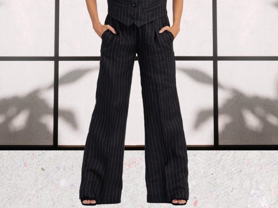 Pantalon masculin pour femme sale