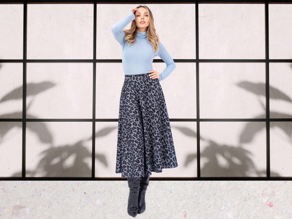 50s leopard skirt hotsell