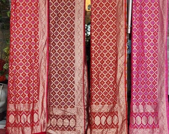 Prachtige bandhani dupatta's/traditionele dupatta/georgette dupatta/ rai bandhej dupatta's/ bandhej dupatta's