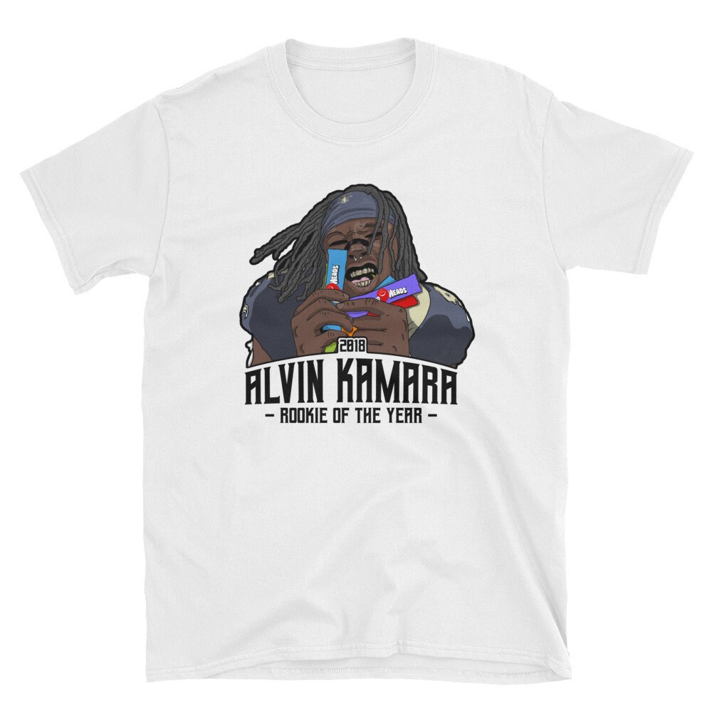 alvin kamara fruit of the loom t shirt