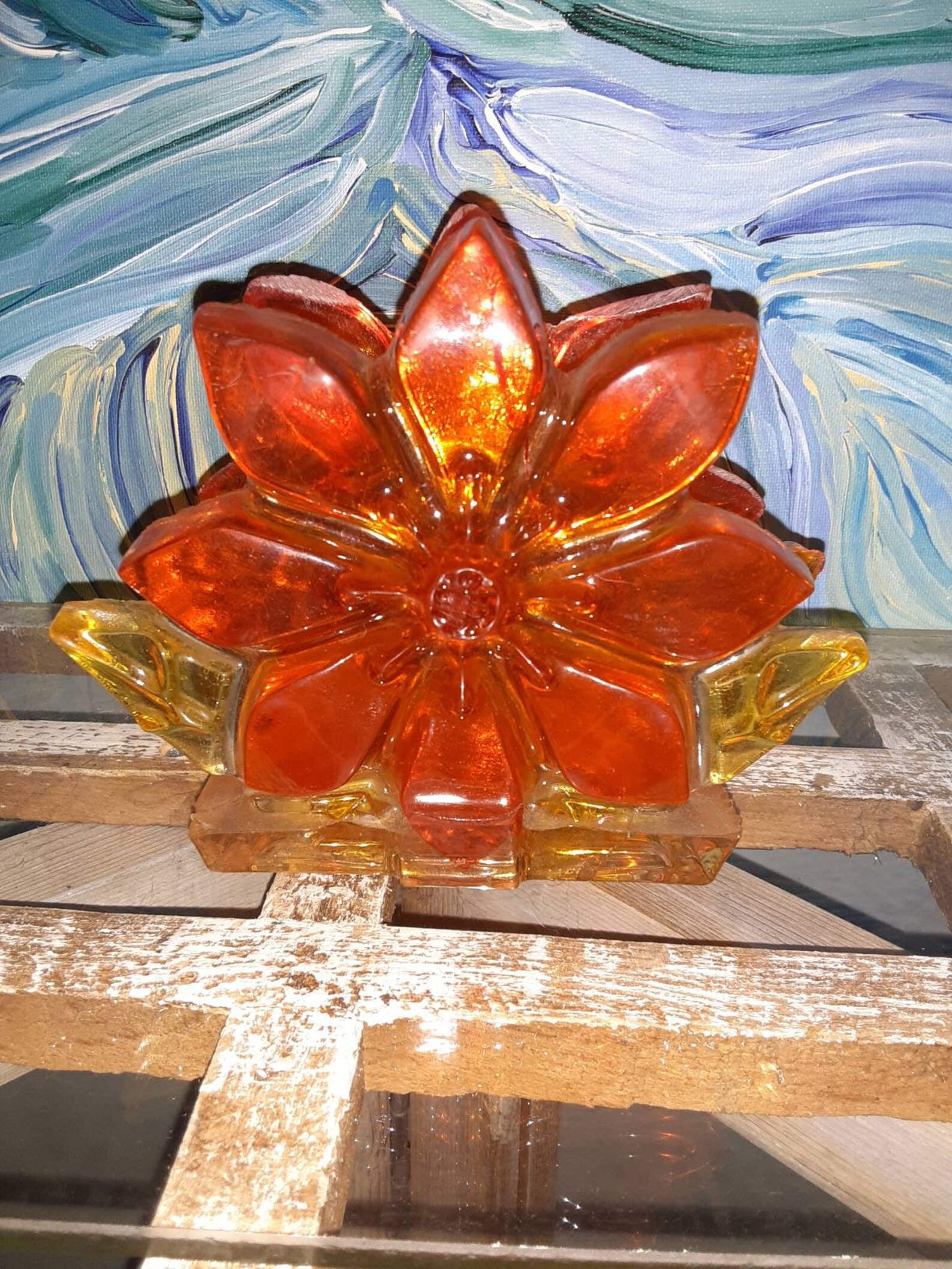 Lucite resin napkin holder vintage Etsy