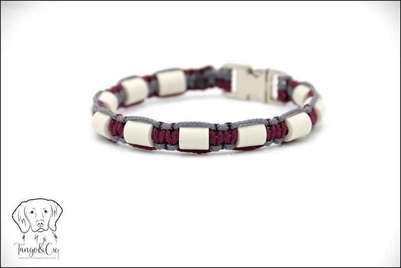 Anti-tick necklaces EM ceramic beads, classic, non-adjustable, personalized image 2