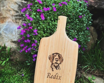 Personalized cutting board, Griffon Korthals