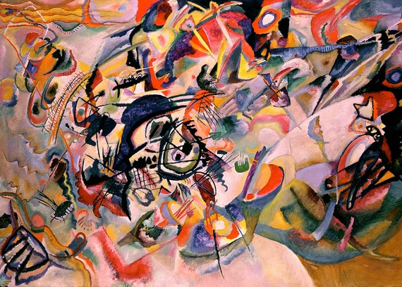 Wassily Kandinsky、、画集画、額装付 Wassily Kandinsky 