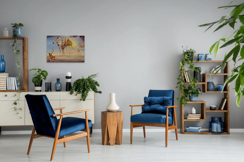 Salvador Dali Ölgemälde, Die Versuchung des Heiligen Antonius ...