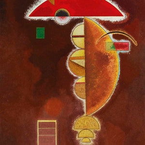 Kandinsky Gedruckt Wall Art, Wassily Kandinsky Reproduction Print