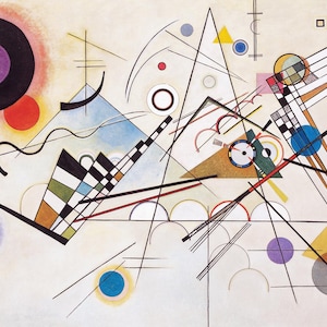 Kandinsky Composition VIII Wall Art, Wassily Kandinsky Reproduction Print