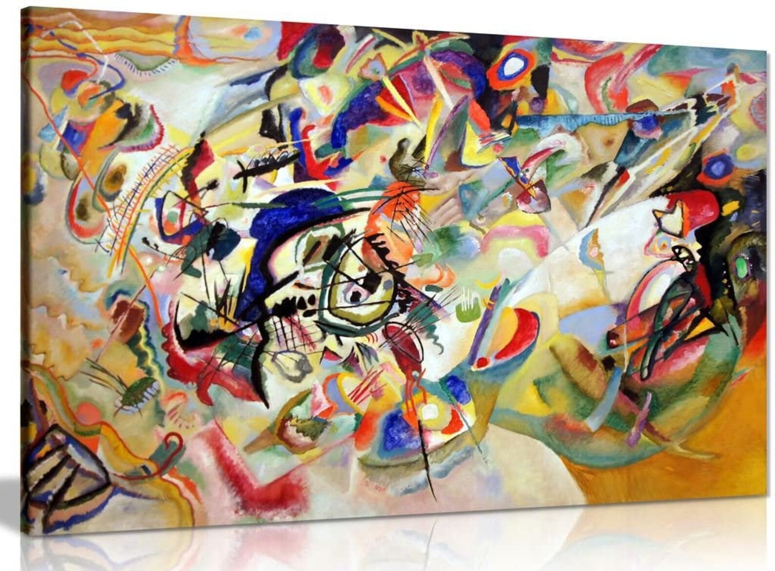 Kandinsky Composition VII Wall Art, Wassily Kandinsky Reproduction ...