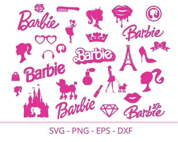 30 Barbie Svg Bundle Barbie birthday svg Barbie svg file | Etsy