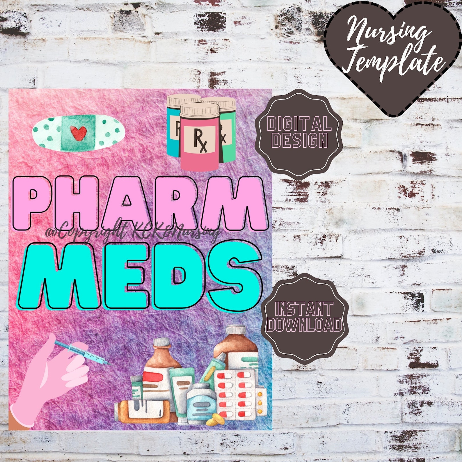 NURSING BINDER COVER Etsy