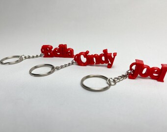 Personalisierter Namens-Schlüsselanhänger