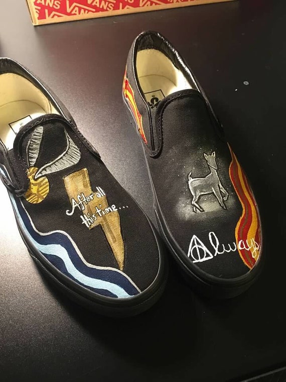 customized harry potter vans