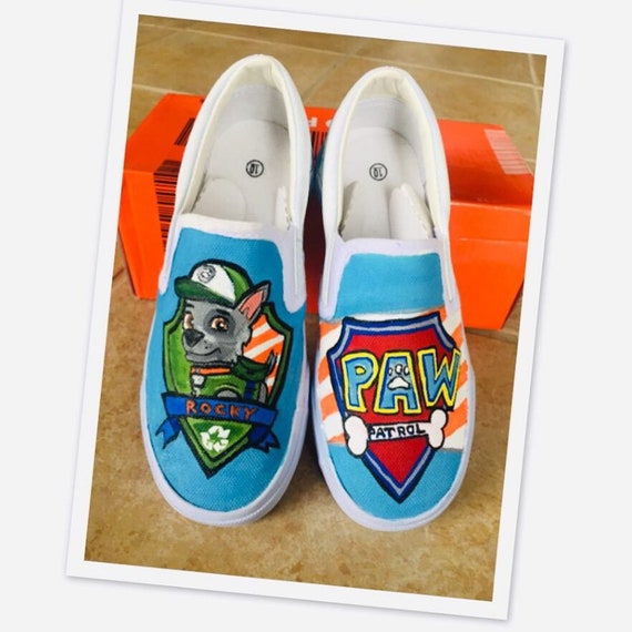 paw patrol custom shoes