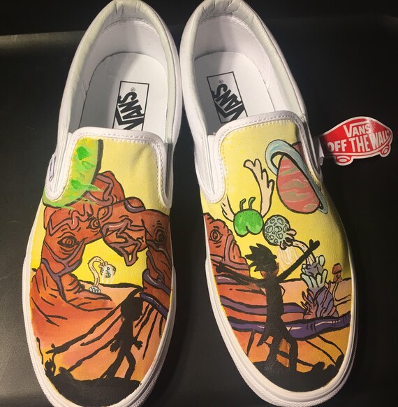 rick and morty vans
