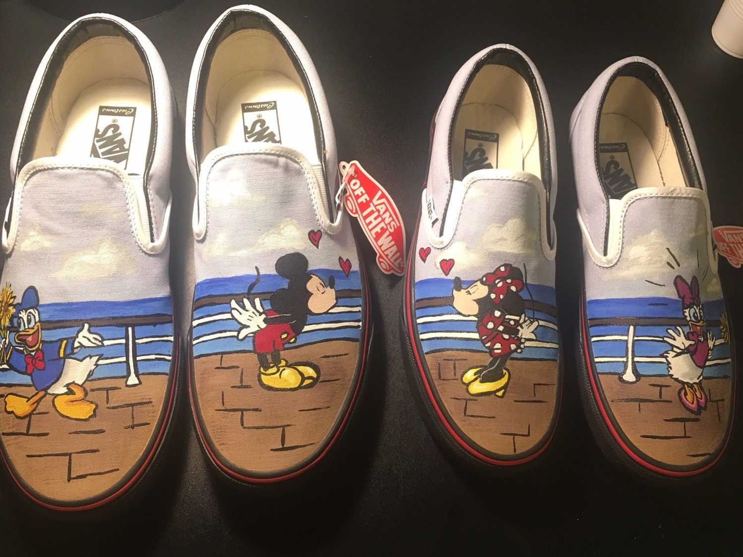custom vans disney