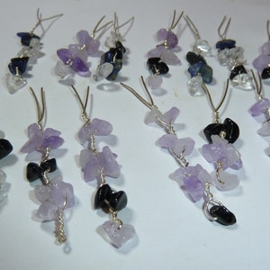 Handmade crystal hair loc jewellery for locks braids plaits