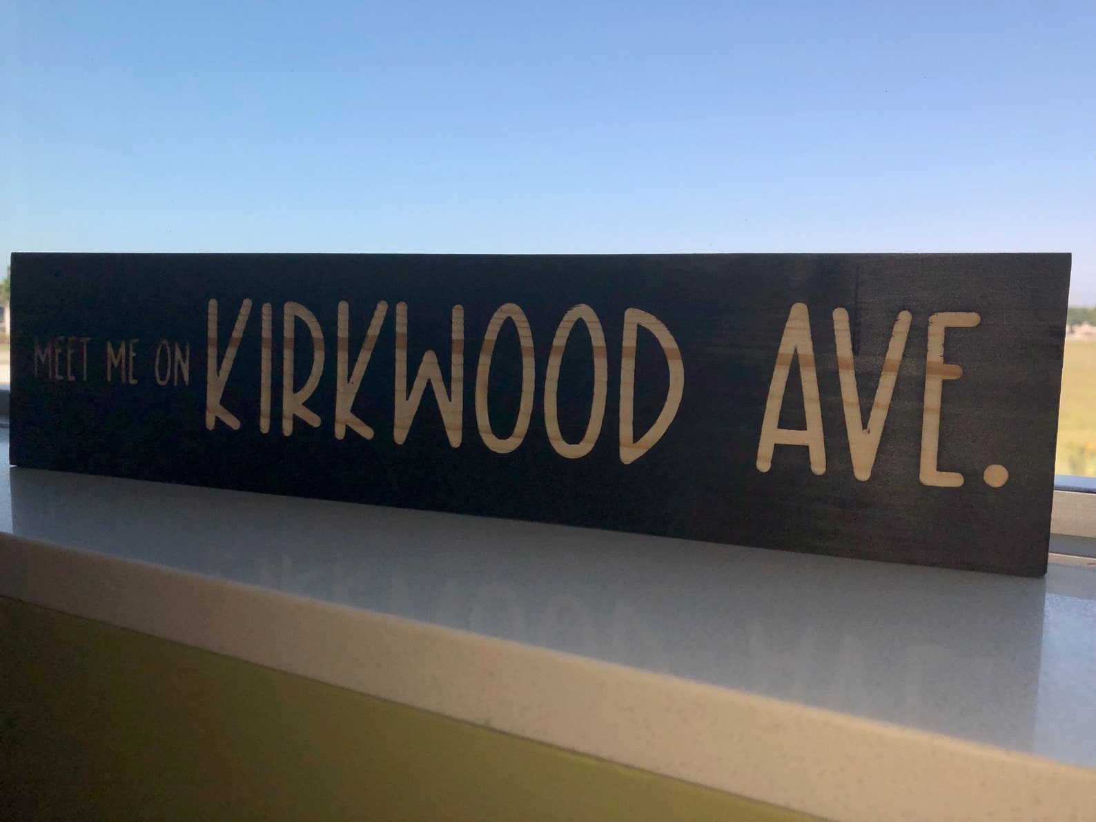 Carved Street Sign Wall Decor Carved Wall Decor Home Etsy