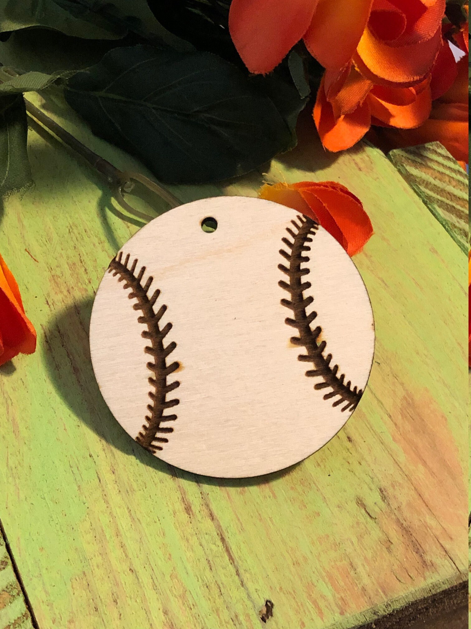 Wood Cutout Baseball Laser Cut Unfinished Wood Cutout Etsy