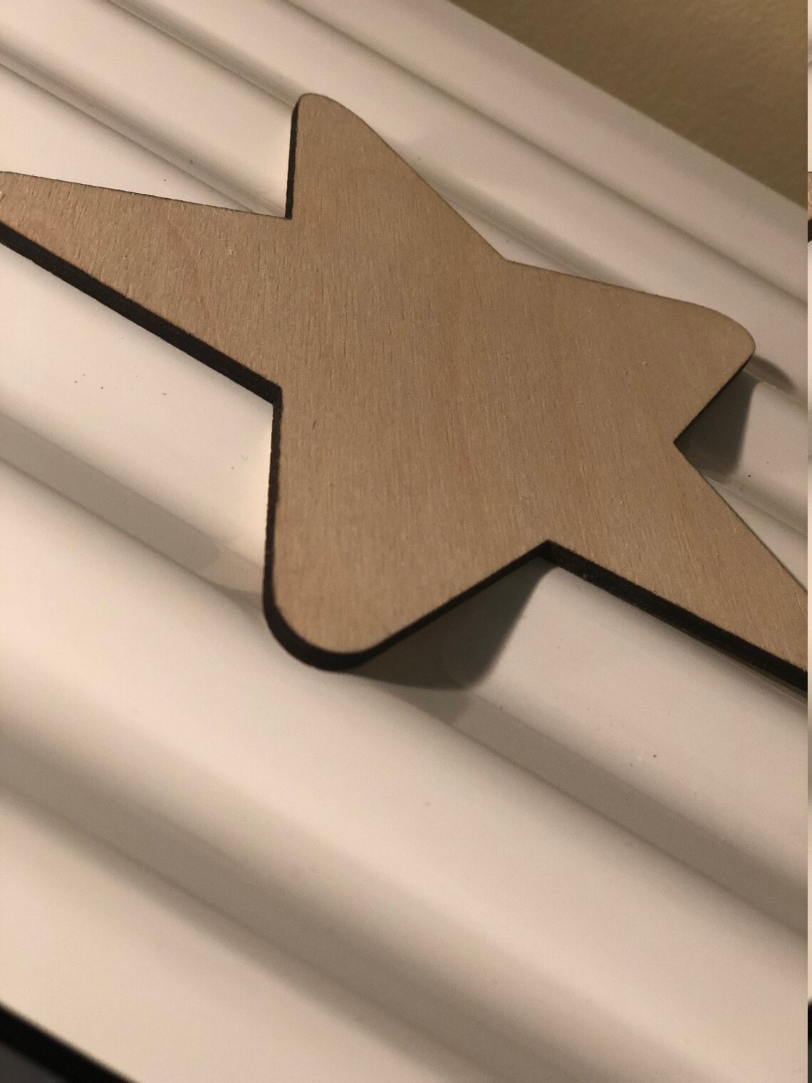Wood Cutout Star Laser Cut Unfinished Wood Cutout Shapes Etsy