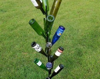 Árbol de botellas para interior y exterior