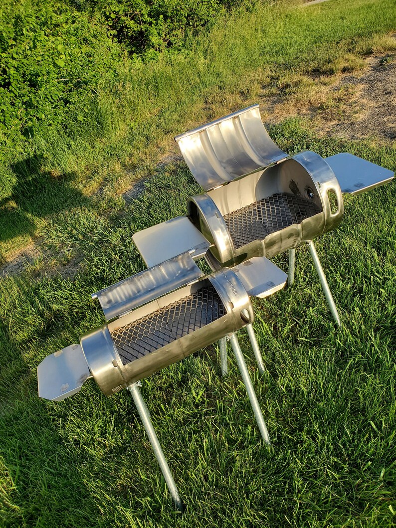 Beer Keg Grill Etsy