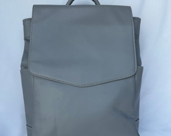 Changing backpack Solãr gray Imperfect - backpack, bagpack, diaper bag, diaper bagpack