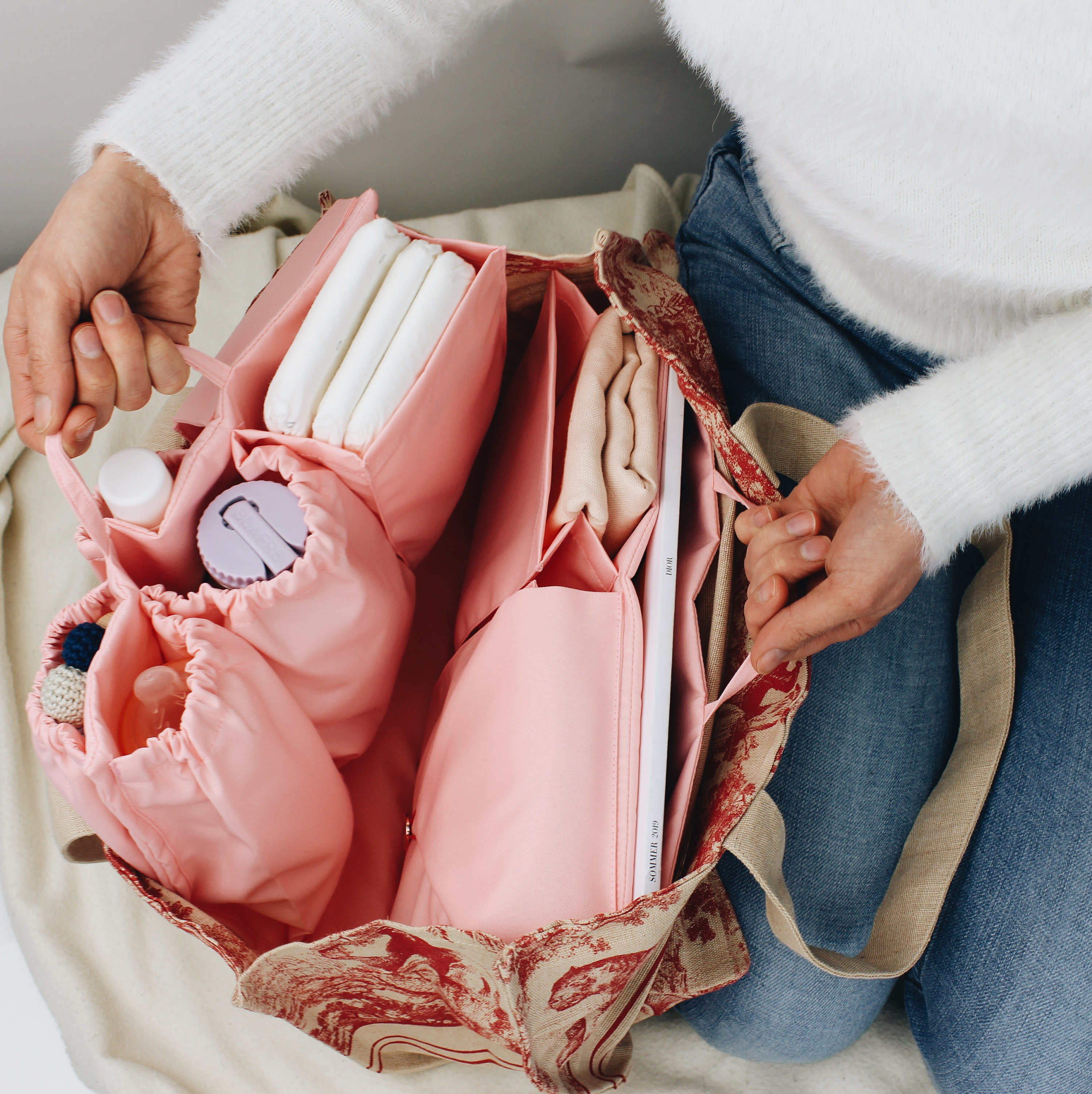 dior diaper bag