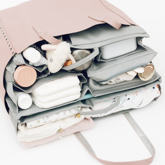 ToteSavvy Original Almond - Diaper Bag Organizer