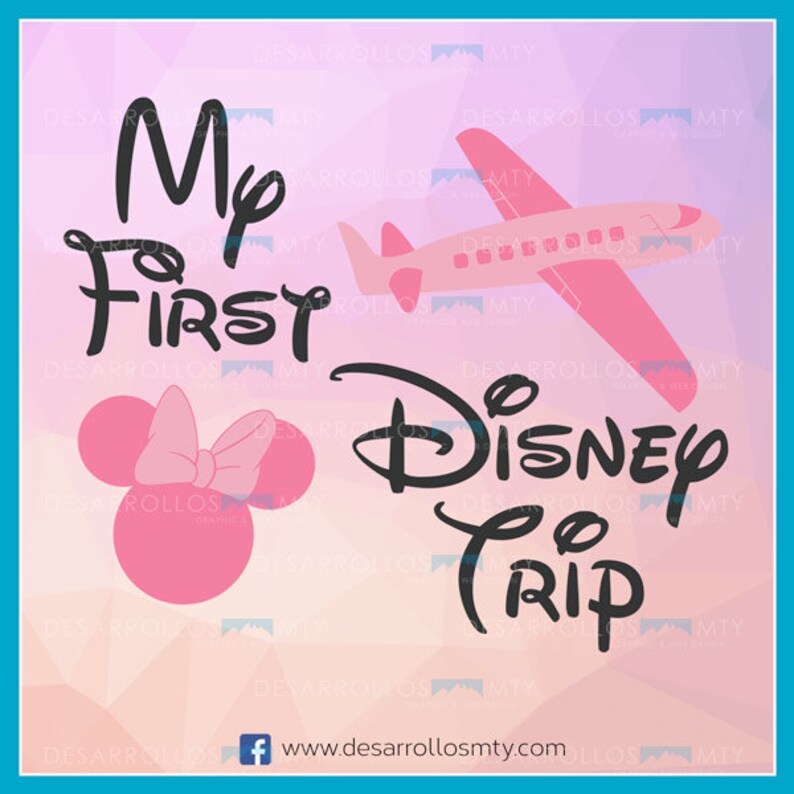 Download 3 models My First Disney Trip Minnie Mickey Mouse Disney ...