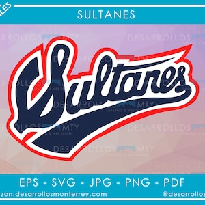 Sultane von Monterrey, Baseballteam, mexikanische Liga, Softball, Sultana del Norte, eps, pdf, svg, Silhouette Cameo Cutter