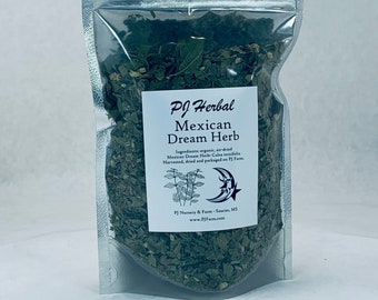Mexican Dream Herb - Dried Herb - Calea ternifolia - Calea zacatechichi - Grown Sustainably on Our Small Family Farm