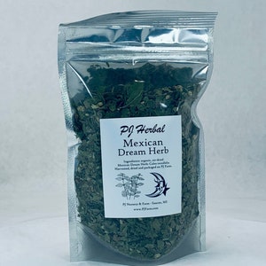 Mexican Dream Herb - Dried Herb - Calea ternifolia - Calea zacatechichi - Grown Sustainably on Our Small Family Farm