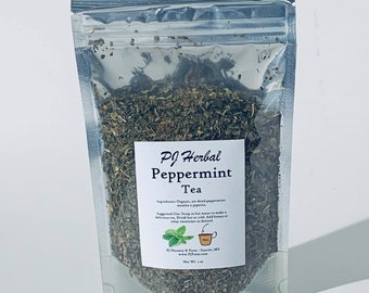 Peppermint Herbal Tea ~ Dried Herb