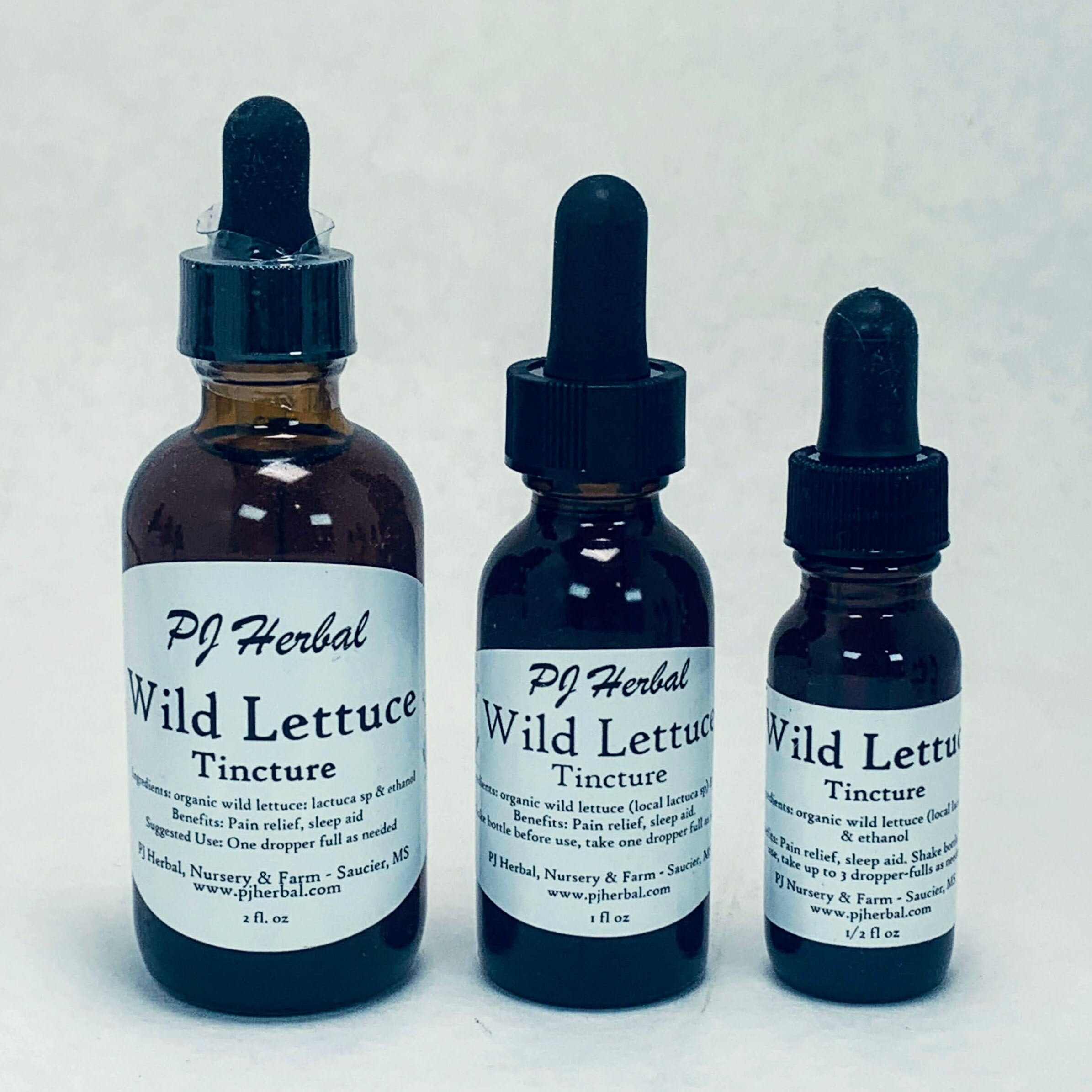 Wild Lettuce Tincture - Liquid Extract - Made in Mississippi with Wil…