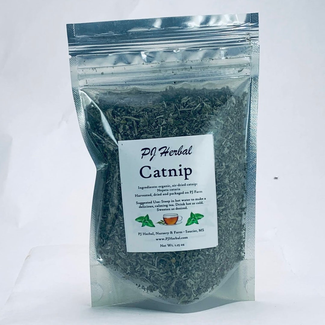 Catnip Herbal Tea Dried Herb Grown Sustainably on Our Etsy
