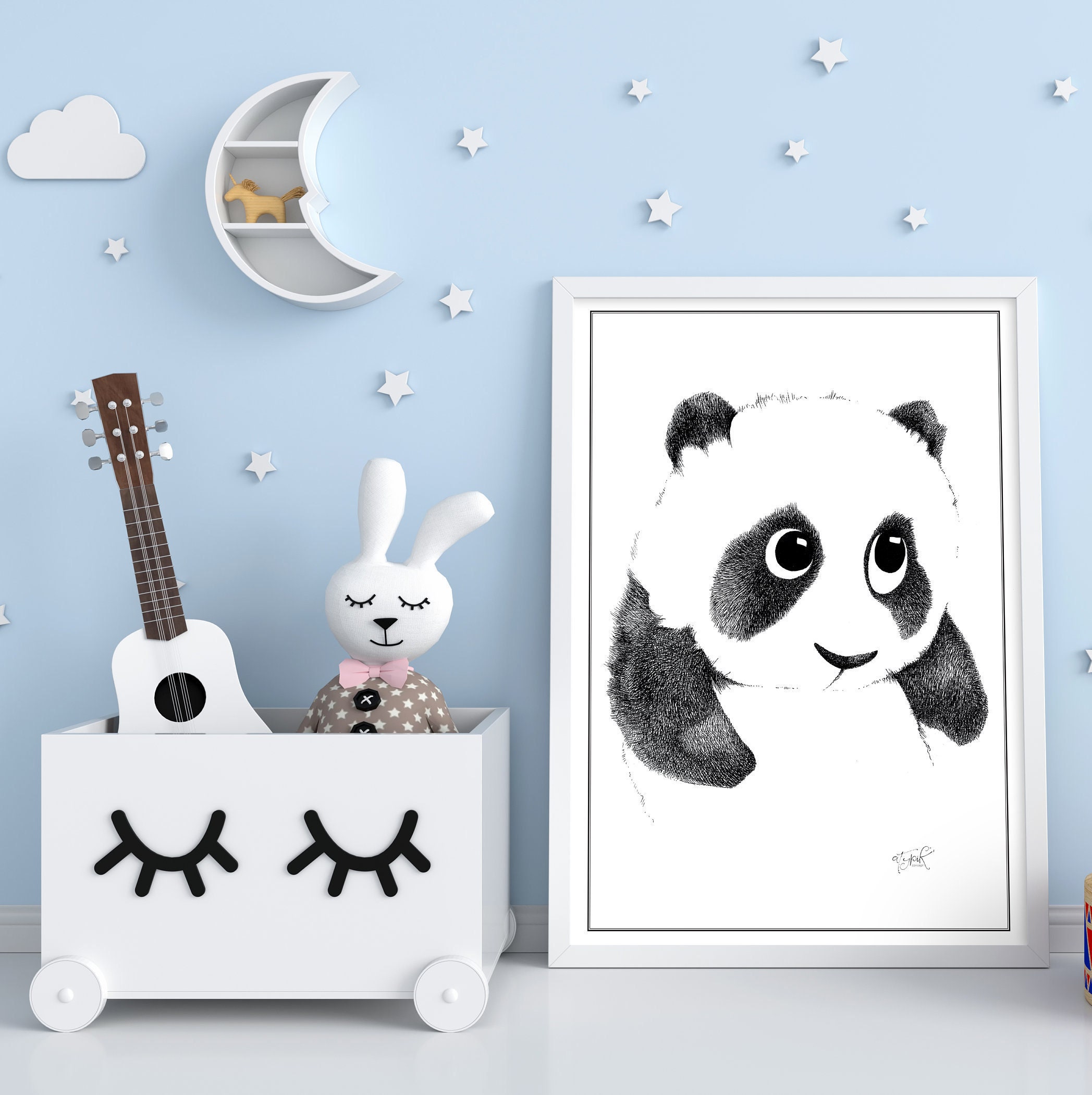 Illustration Ourson Panda
