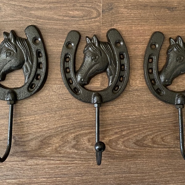 25 Pack Rustic Cast Iron Wall Hooks - Farmhouse Style Coat & Towel Rack For Bathroom, Kitchen, Entryway