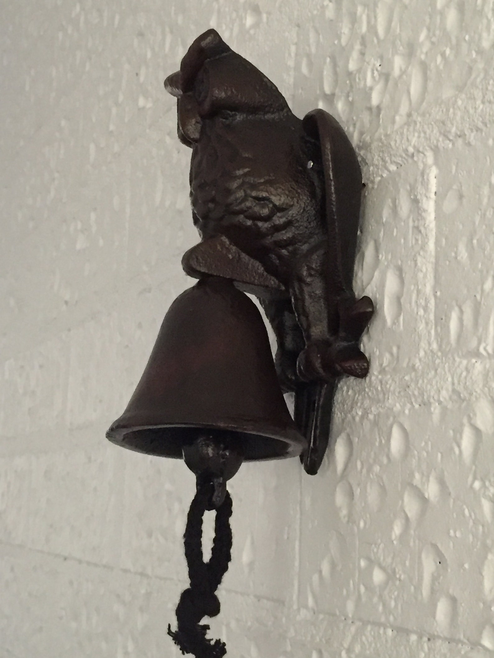 Cast Iron Antique Owl Vintage Doorbell Wall Mounted Doorbell Etsy